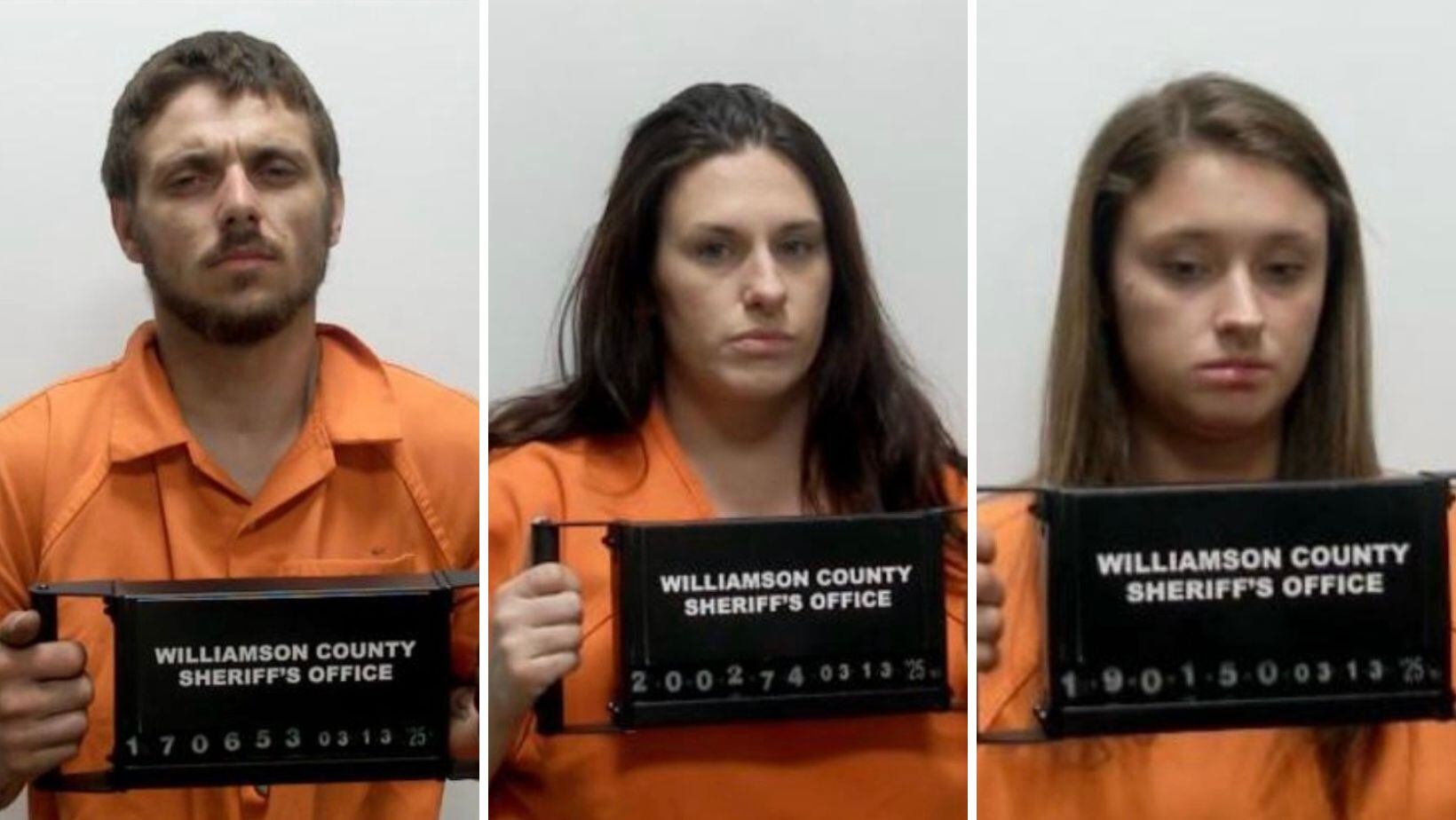 Three arrested after deputies locate stolen truck in Williamson County