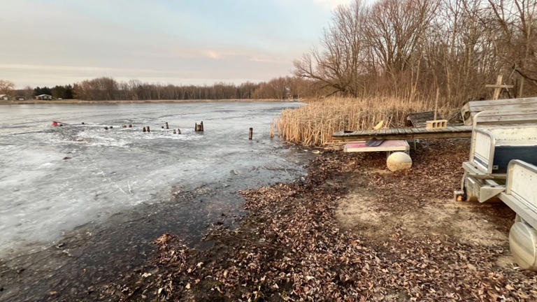 Man, 81, dies after falling through ice near Howard City