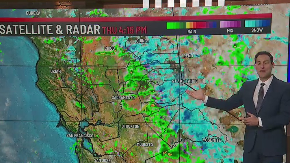 Winter Storm warning forecasted for Northern California