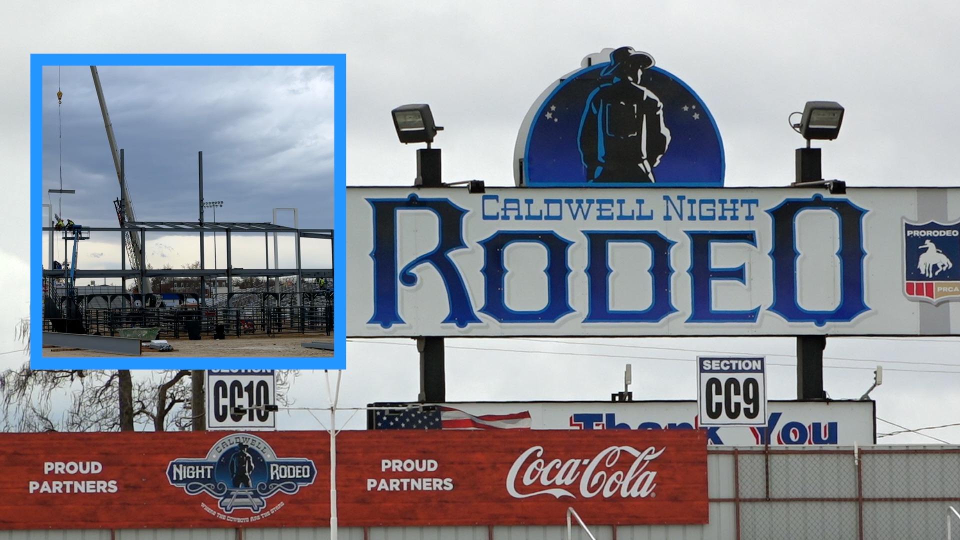 New announcer stand takes shape at Caldwell Night Rodeo's $7.5 million ...