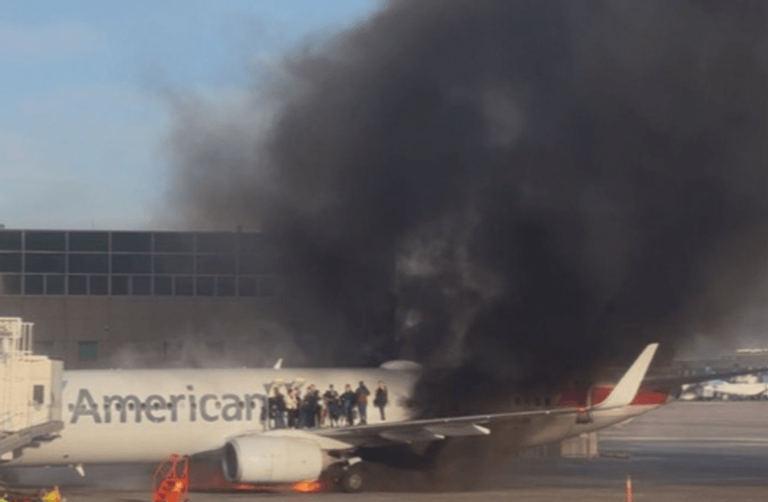 Incredible Footage: Plane Crashes, Ignites Parked Aircraft In Montana - kxgp8ga