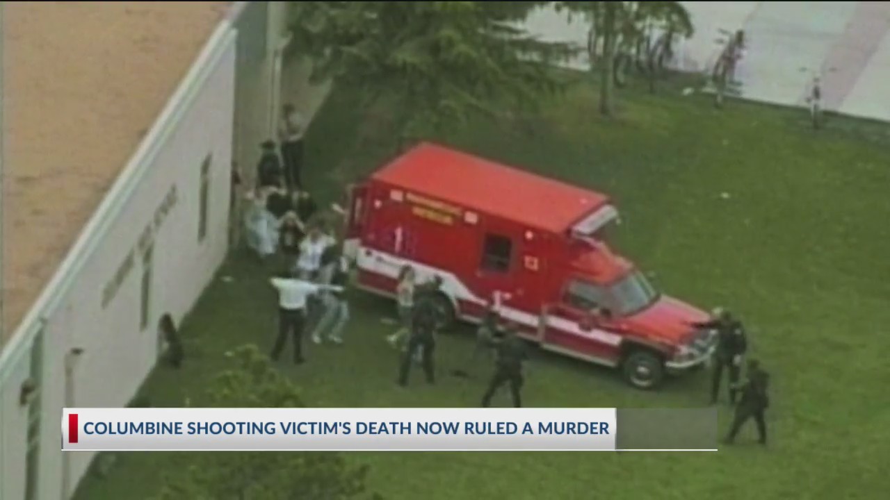 Columbine survivor’s death ‘best classified as homicide’