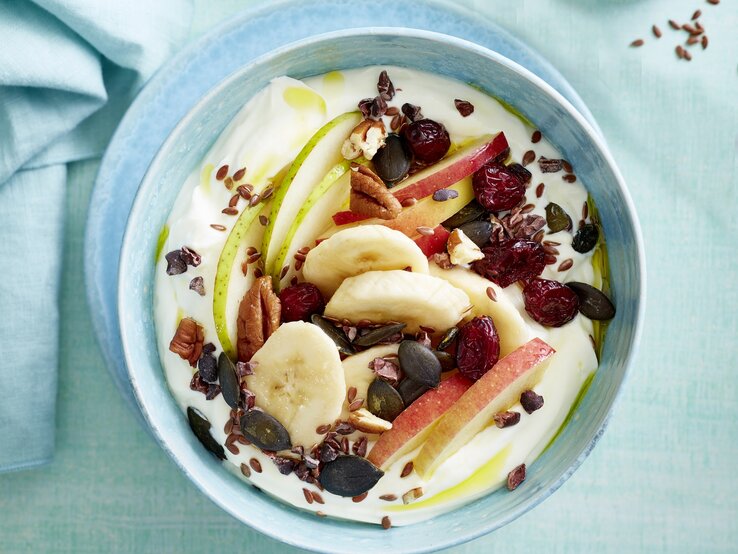 Quarkspeise mit Früchten: Doc-Fleck-Rezept