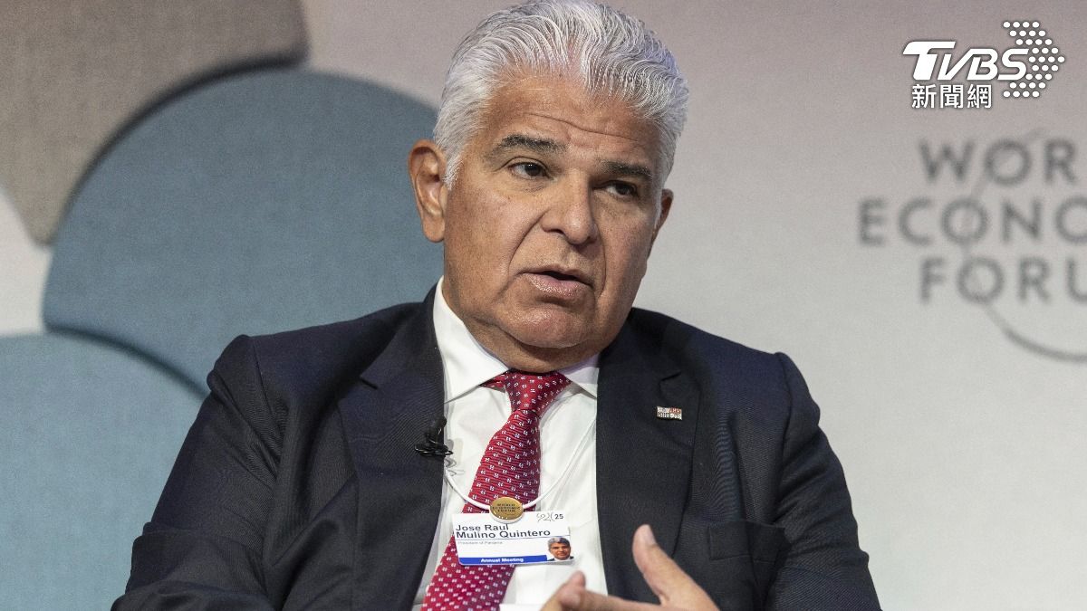 巴拿馬總統穆里諾否認是因為美國施壓才退出一帶一路。（圖／達志影像美聯社）