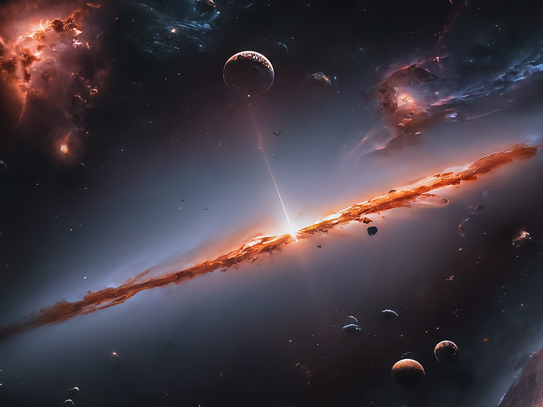 How cosmic structures with size nearly nine times the diameter of the Milky Way shaped galaxies billions of years ago