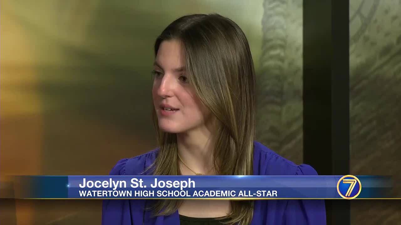 Academic AllStar Jocelyn St. Joseph