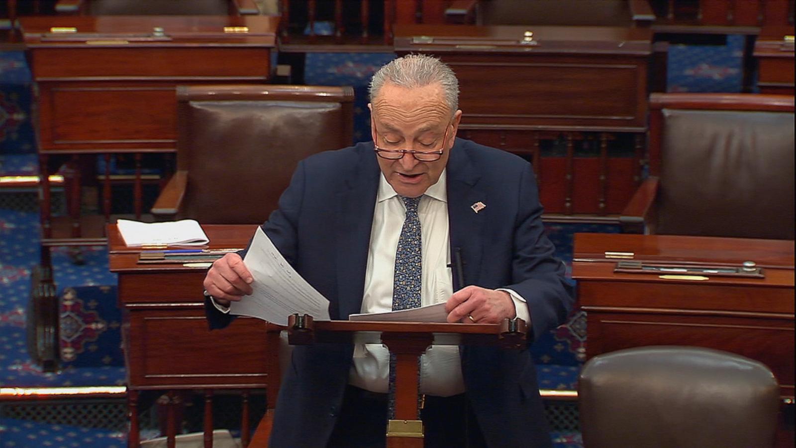 With Democrats Help Senate Votes To Avert A Government Shutdown