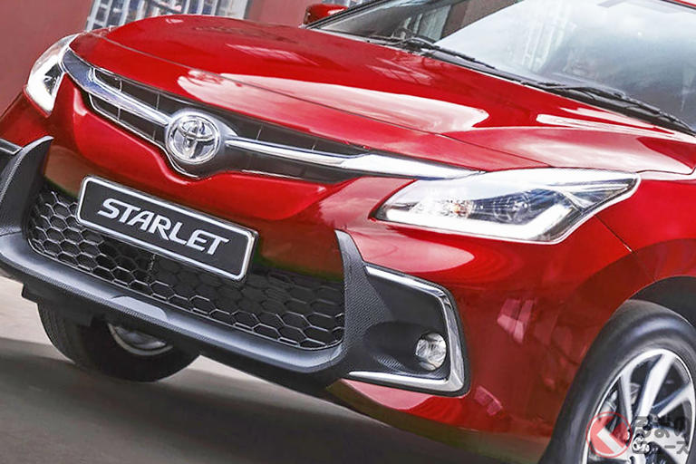 トヨタスターレット 今では車名を聞くと、懐かしい！