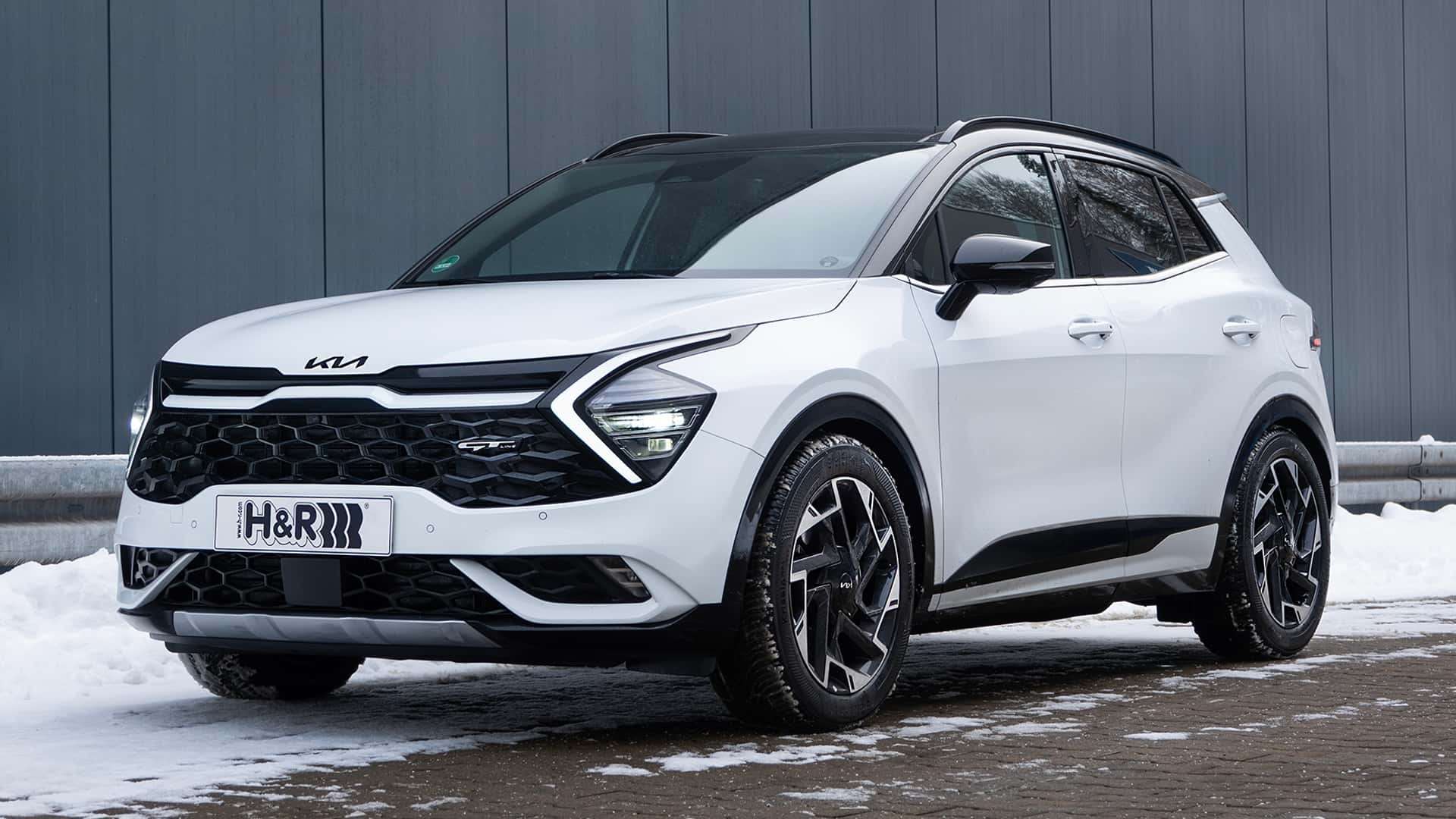 H&R Tieferlegungsfedern Kia Stinger - 30mm Absenkung Für 2WD Diesel + 4WD Benziner