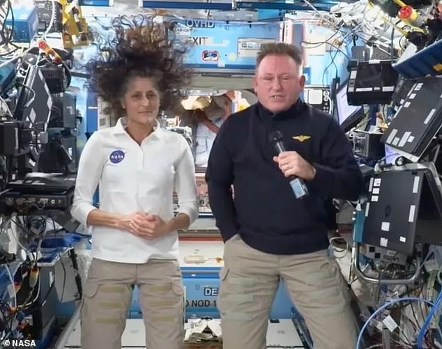 Butch Wilmore and Sunita Williams were original scheduled for an eight-day mission, but were forced to stay after technical issues plagued the Boeing's Starliner that brought them to the ISS
