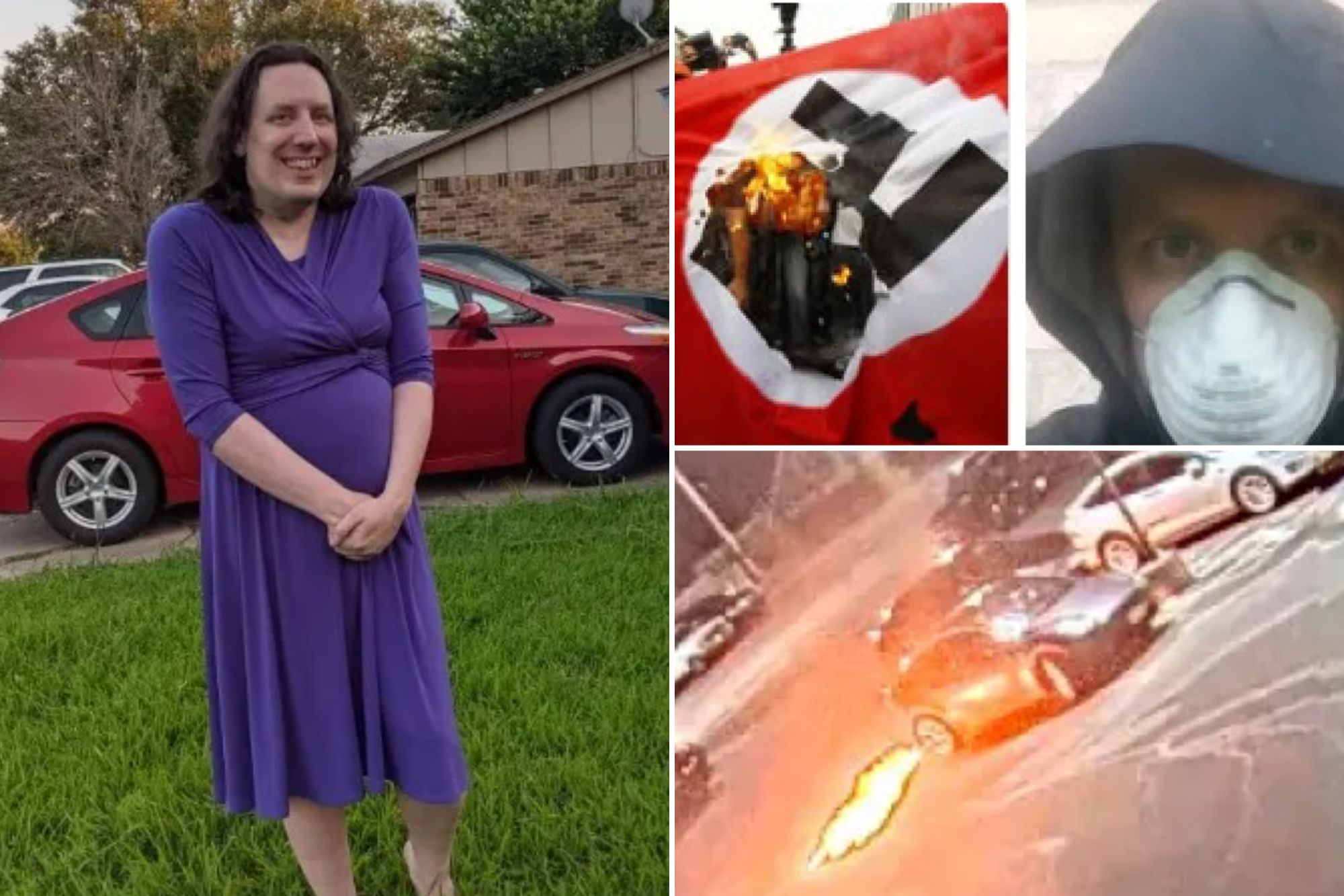 Trans Tesla vandal — who allegedly threw Molotov cocktails at cars(02)