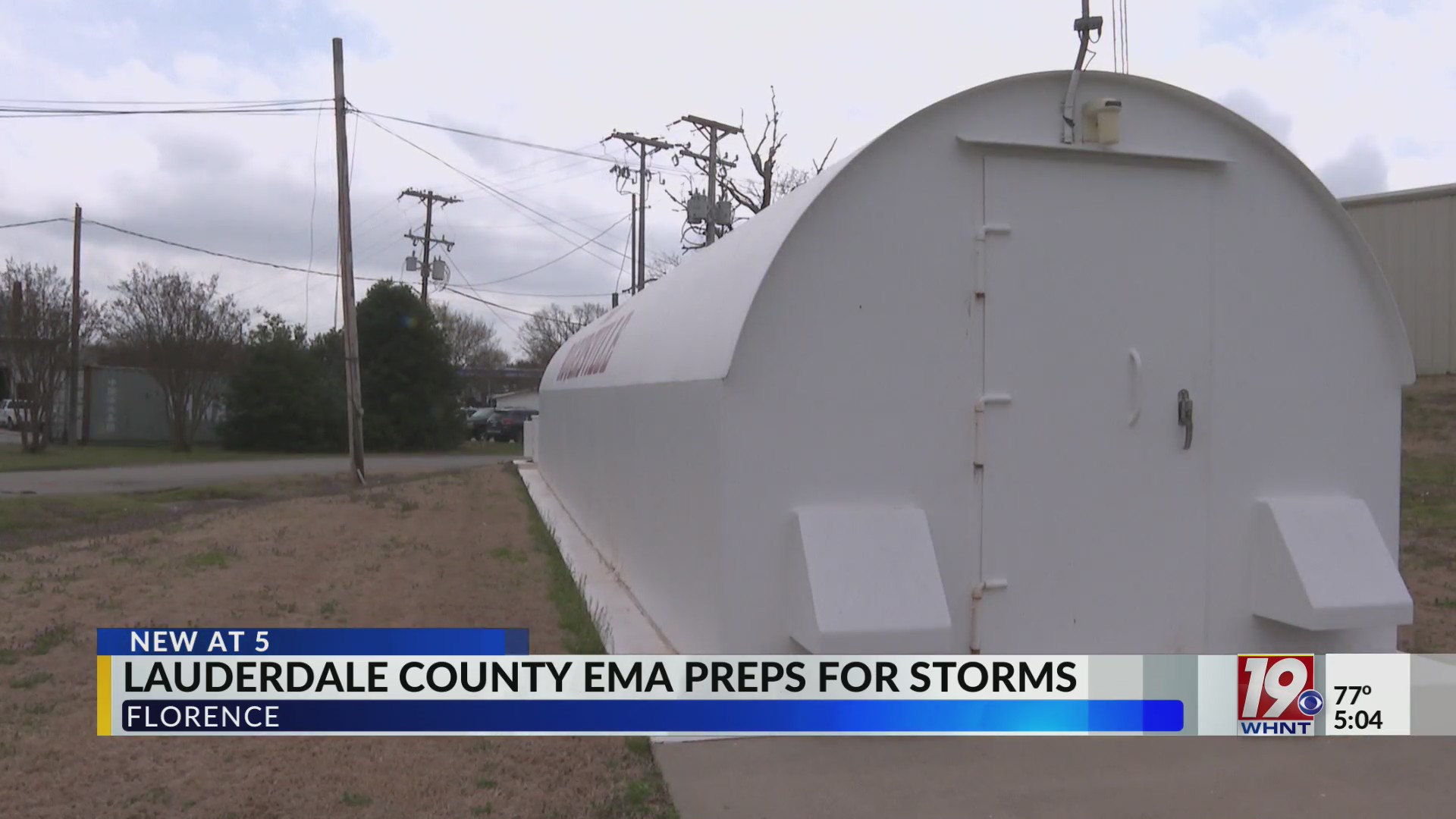 FlorenceLauderdale Co. EMA Director Tells Community Not To Panic With Severe Weather Coming