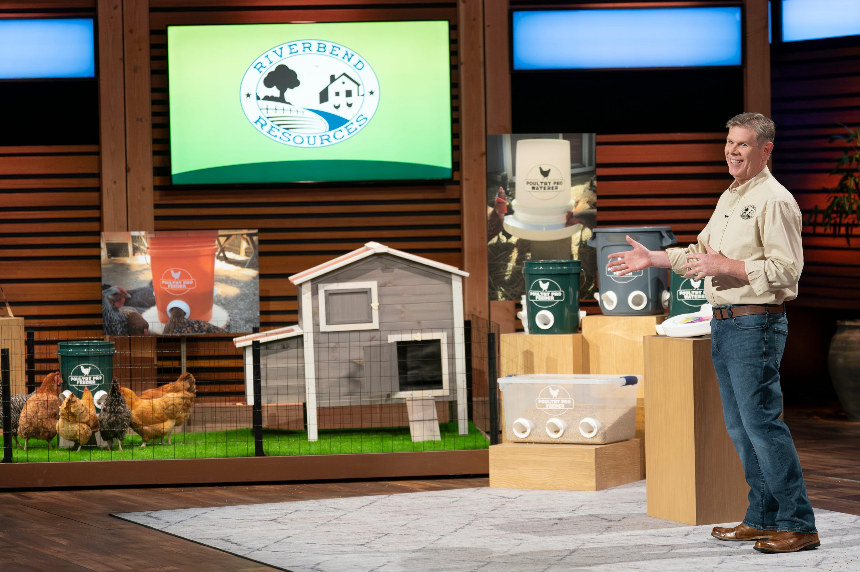West Bridgewater entrepreneur pitches chicken feeder on 'Shark Tank ...