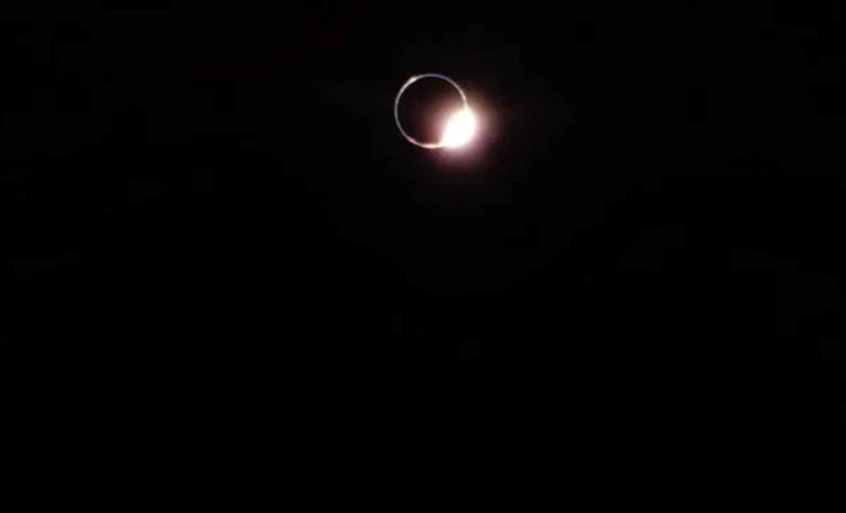 Private Lunar Lander Captures Stunning “Diamond Ring” Eclipse from the Moon’s Surface | The Daily Galaxy --Great Discoveries Channel