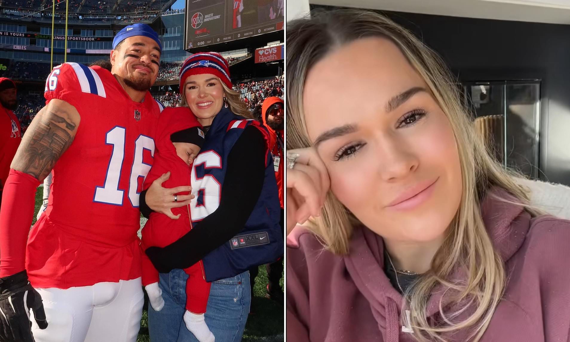 NFL WAG claims she's 'homeless' amid husband's uncertain future(01)