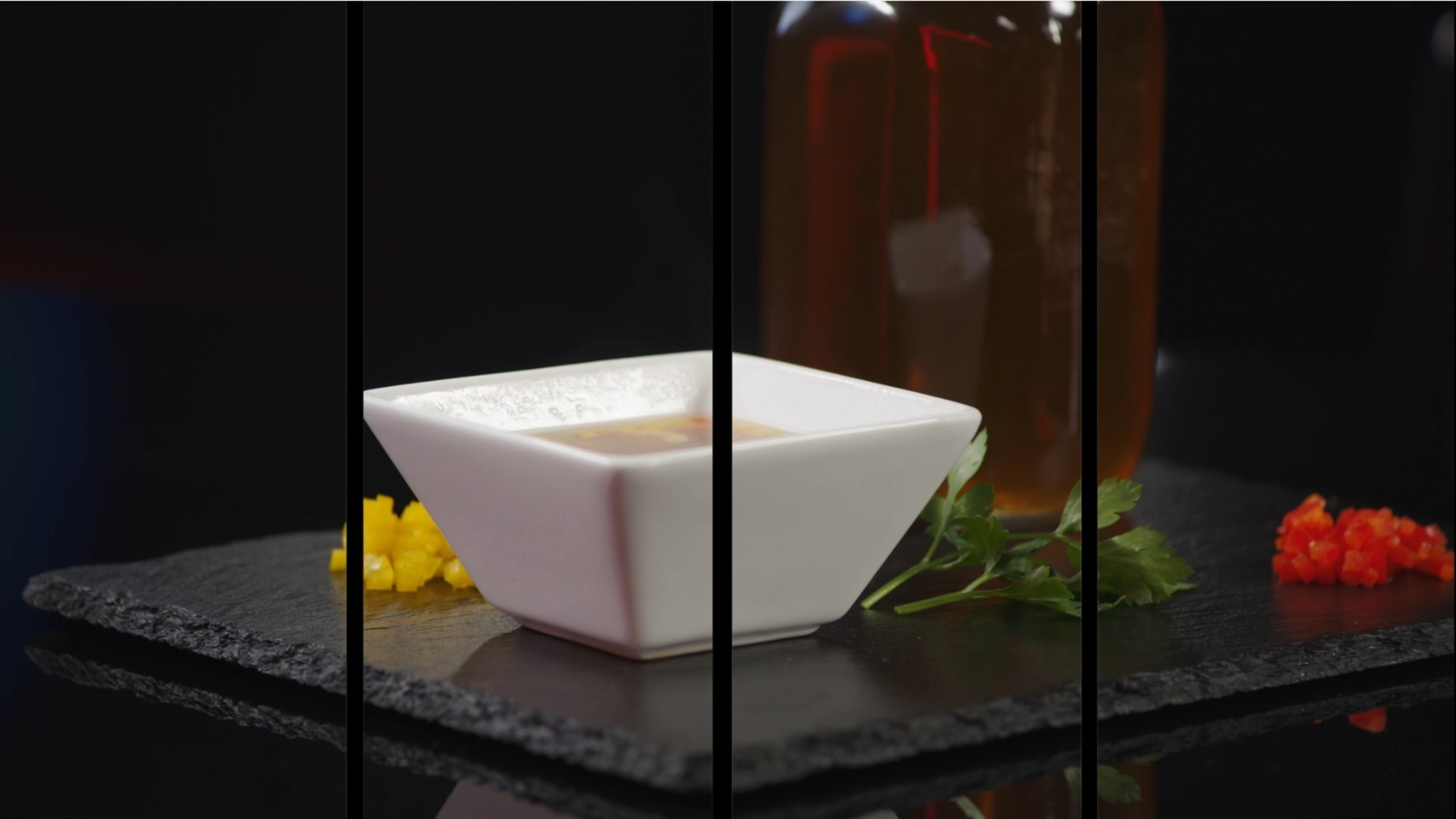 Geklärte Hühnerconsommé mit der Floßtechnik meistern