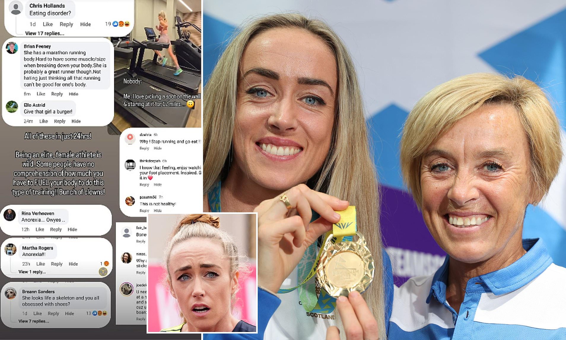 Liz McColgan hits back at 'stupid' and 'ridiculous' social media trolls