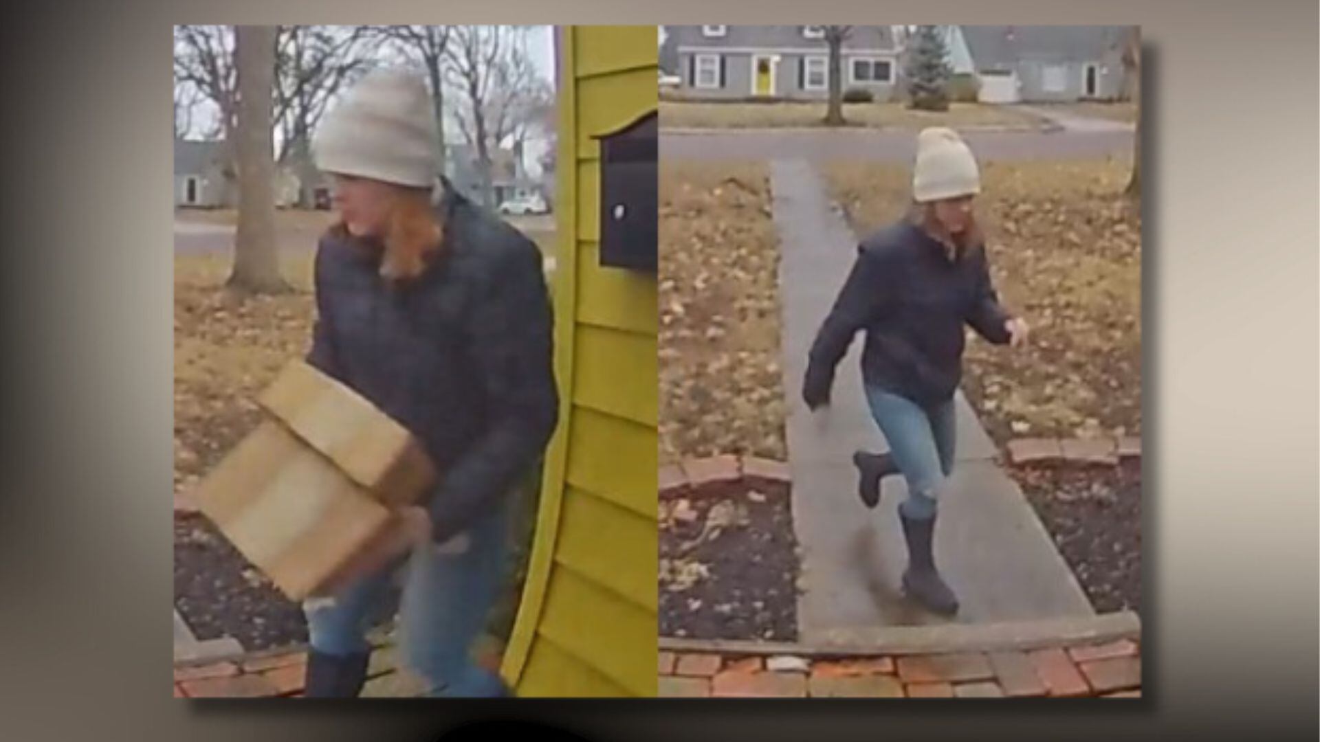 Overland Park police looking for thief seen stealing packages from