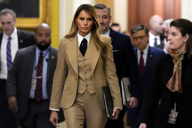 Melania Trump promotes safer online standards
