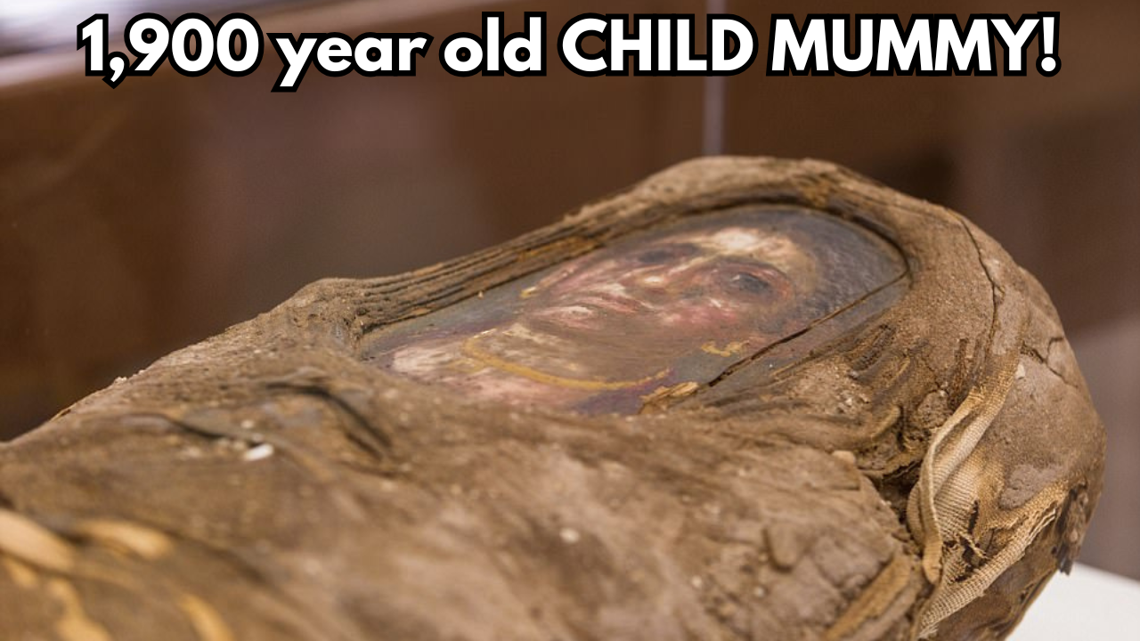 UNVEILING The Mystery of 1,900 Year Old CHILD MUMMY!