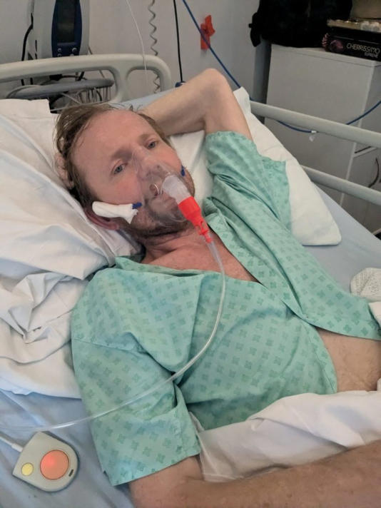 Marek Marzec died in November from silicosis just weeks after speaking to The i Paper from his hospital bed, where he was receiving end-of-life care (Photo: supplied Whittington Hospital)