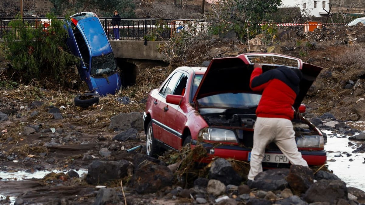 Gran Canaria: Unwetter sucht Urlaubsinsel heim