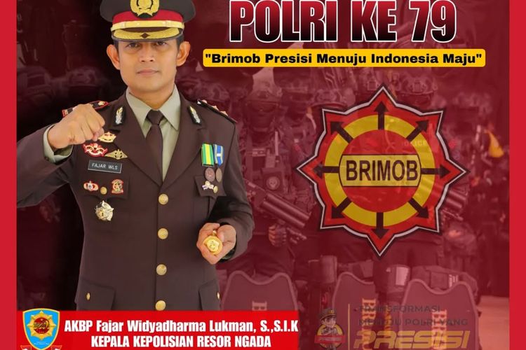 Potret Kapolres Ngada AKBP Fajar yang ditangkap Propam Polri atas dugaan terlibat kasus narkoba dan asusila