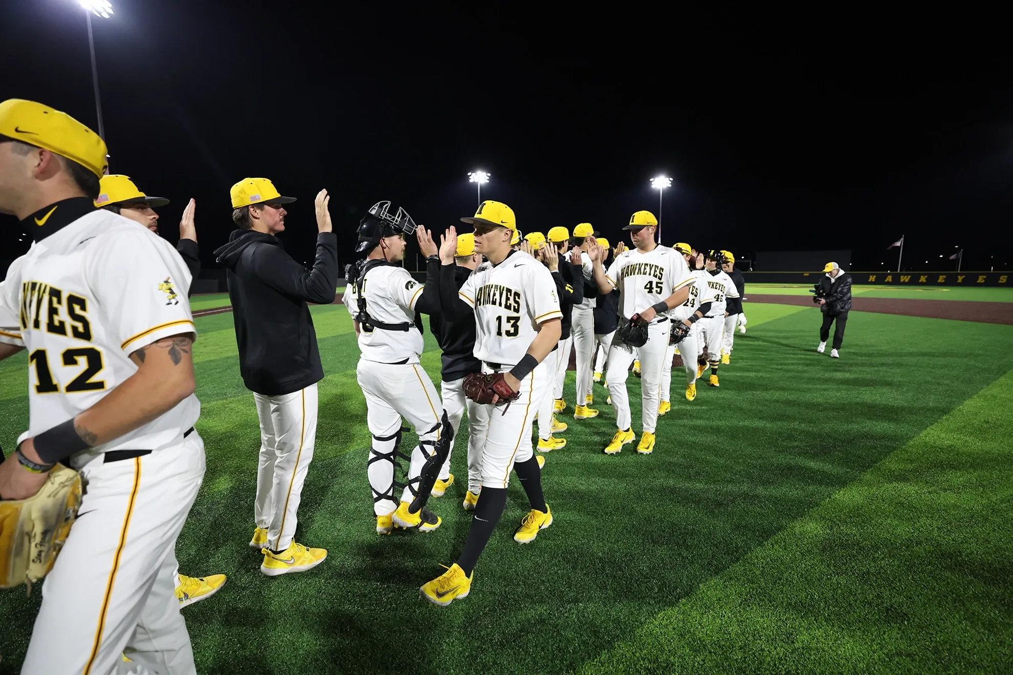 Iowa baseball soundly defeats Loras on Monday in the Hawkeyes #39 home opener Iowa baseball soundly defeats Loras on Monday in the Hawkeyes #39 home opener