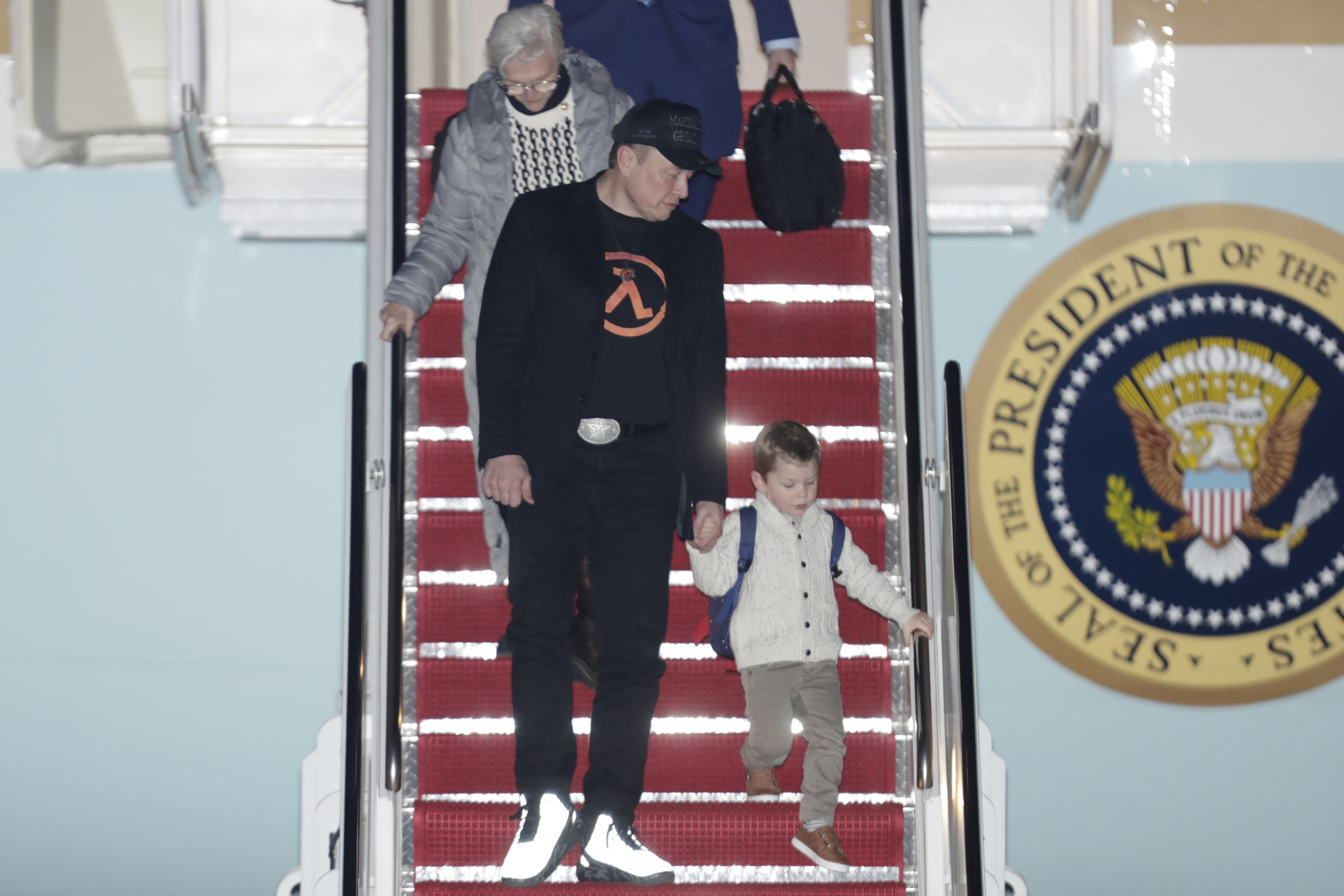 Elon Musk's Family Using Air Force One Comes Under Scrutiny