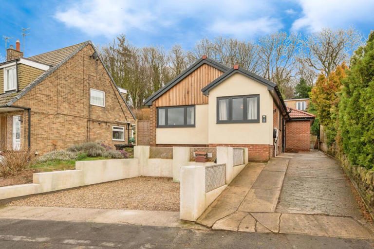 Take a tour inside this Leeds 'true bungalow' with modern, open-plan ...