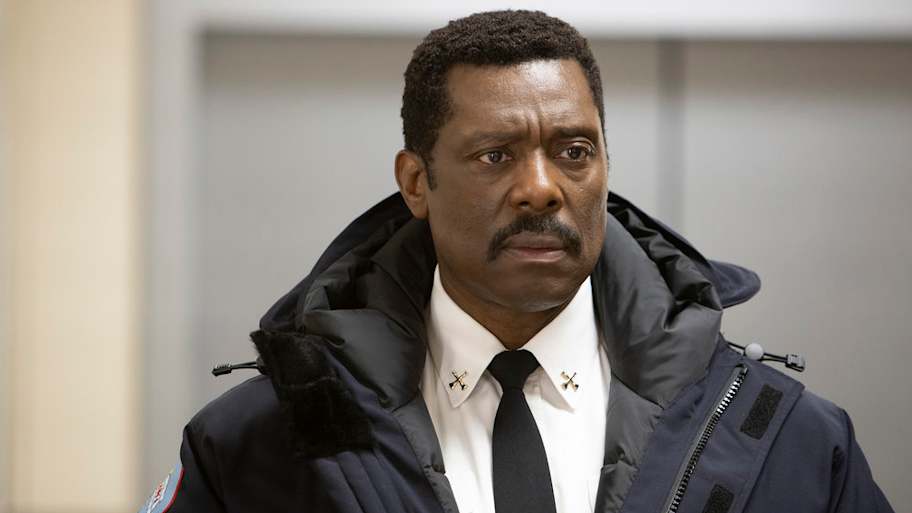 CHICAGO FIRE -- "Funny What Things Remind Us" Episode 904 -- Pictured: (l-r) Eamonn Walker as Wallace Boden -- (Photo by: Adrian S. Burrows Sr./NBC)