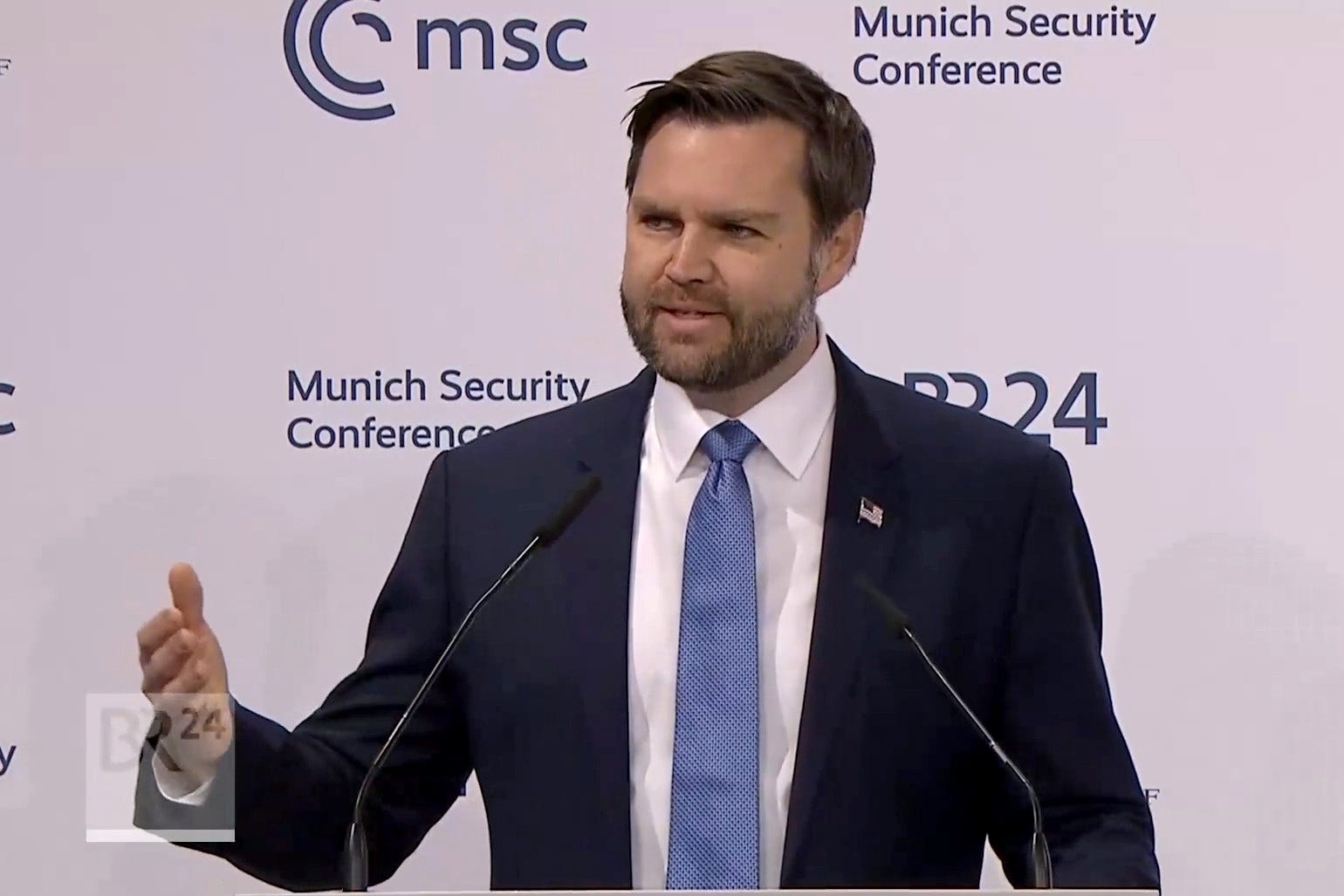 JD Vance changed his tone significantly on Donald Trump (PA Media)