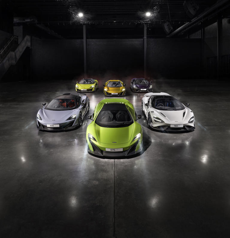 Ten years, six iconic supercars: McLaren marks a decade since the ...