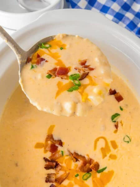 Cheesy chicken hashbrown casserole (with bacon!)