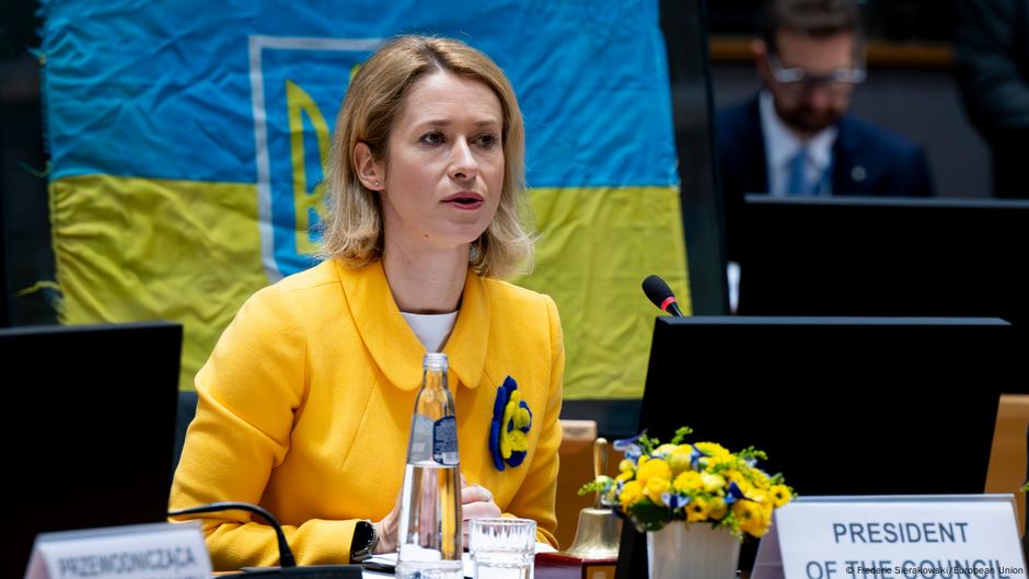 Kaja Kallas, chefe da diplomacia europeia