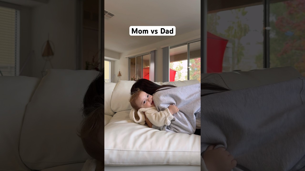 Who Wins Baby’s Snuggles—Mom or Dad on the Couch?
