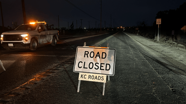 Oil spill closes section of China Grade Loop