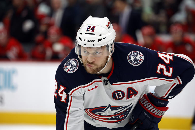 Blue Jackets sign Mathieu Olivier to a 6-year, $18 million contract ...