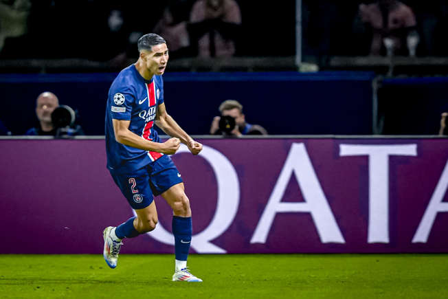 12. Achraf Hakimi – Paris Saint-Germain