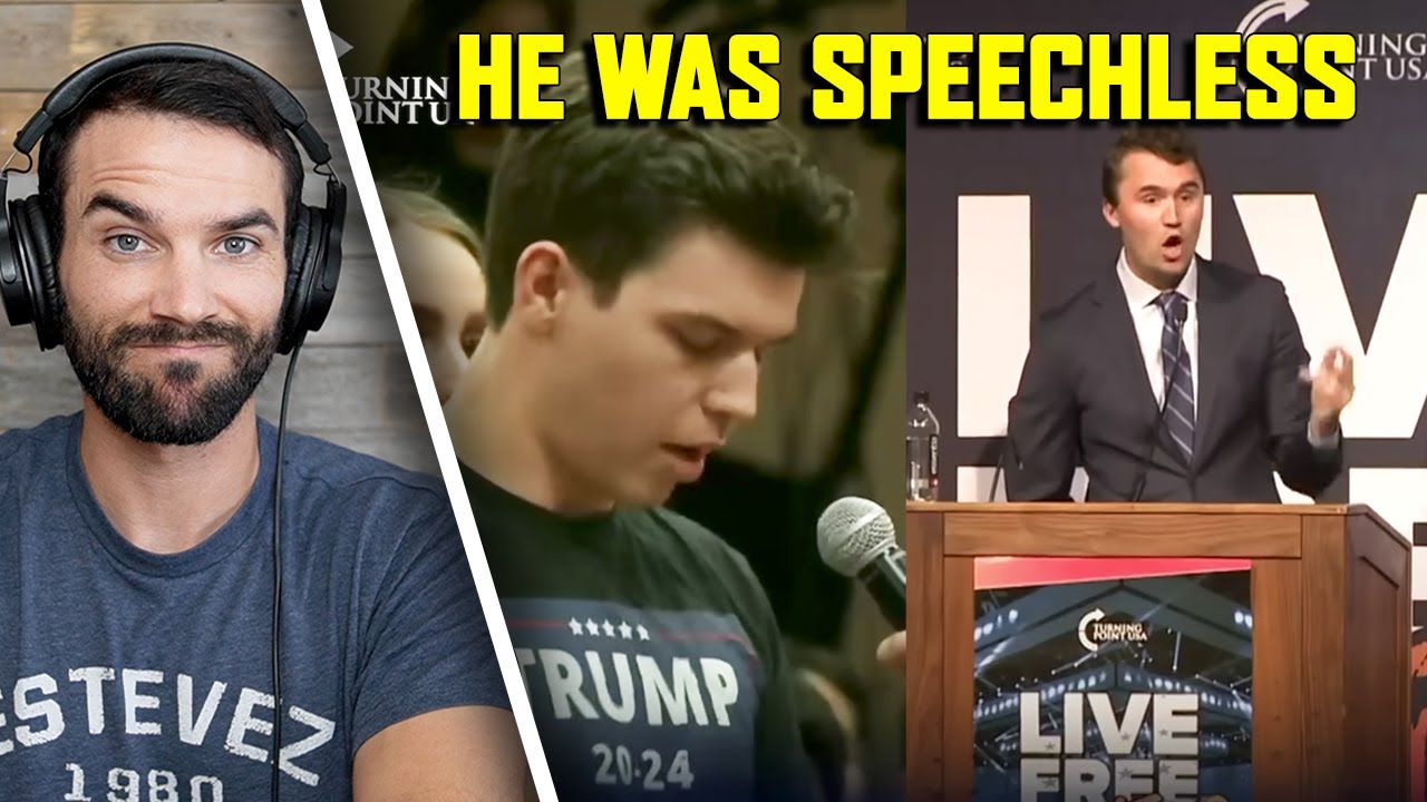 Charlie Kirk Engages in Heated Debate with Gender Activist