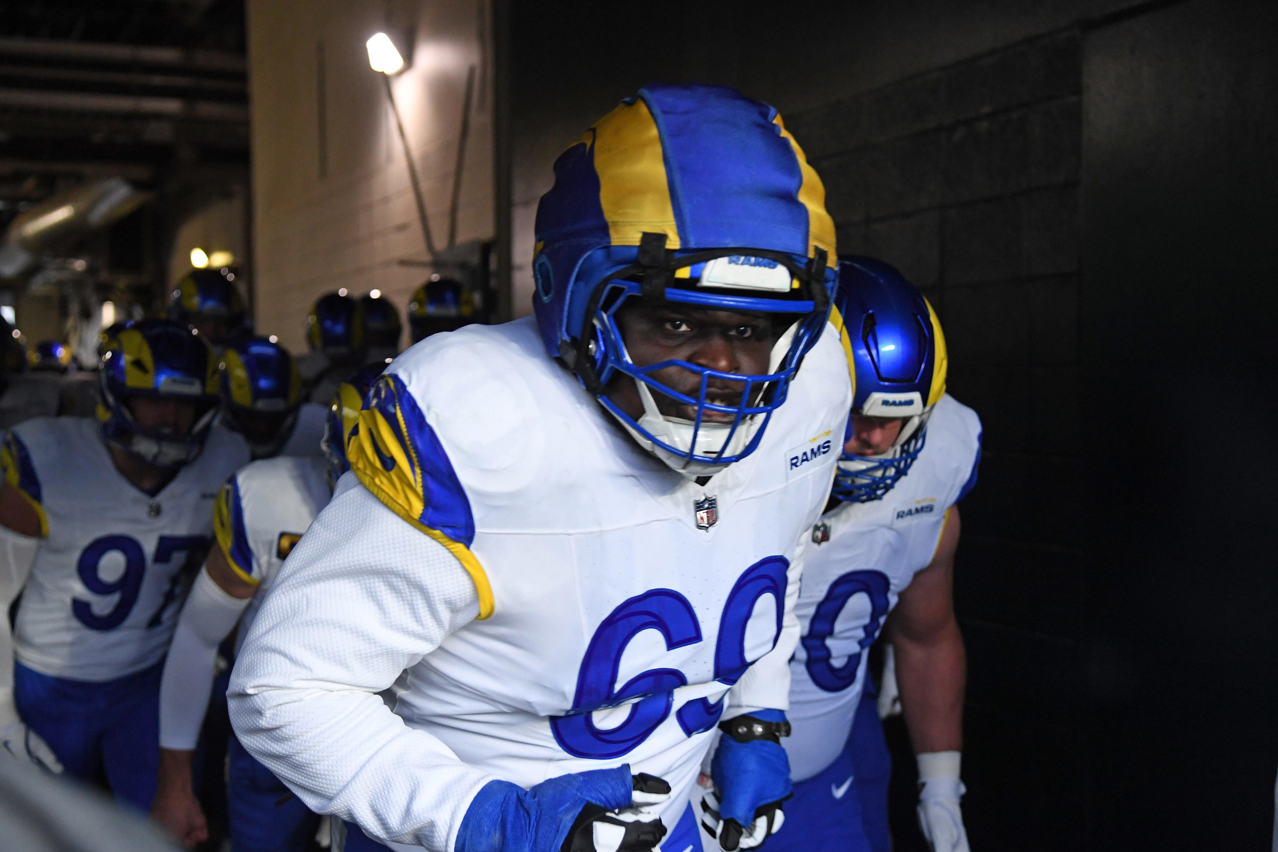 Rams starting lineman suffers injury in first quarter vs. Seahawks<br><br>