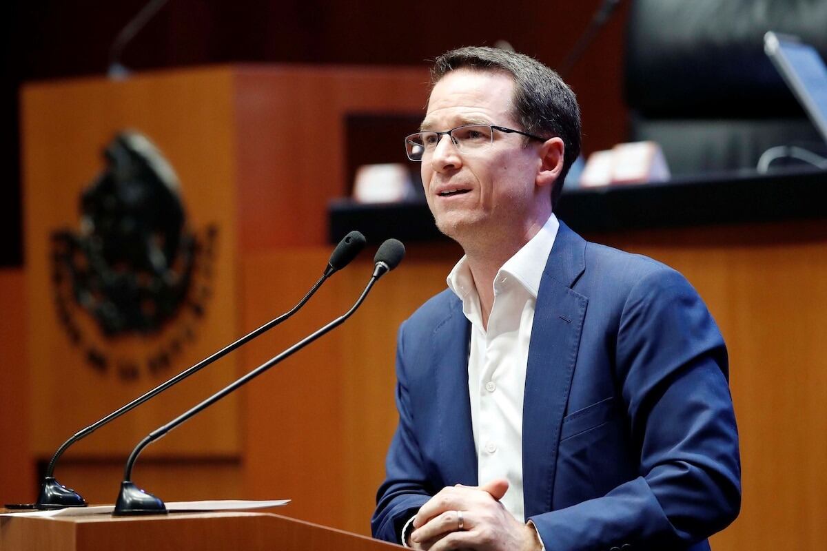 Ricardo Anaya, coordinador del PAN en el Senado mexicano. | Crédito: Senado de la República