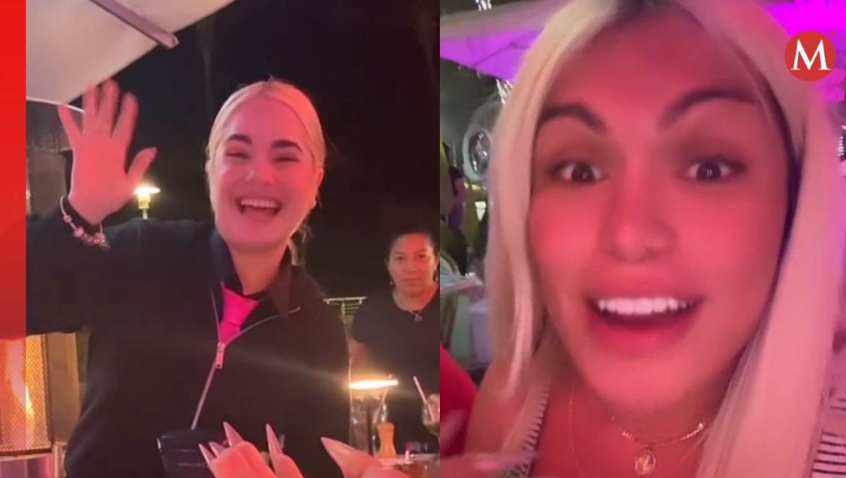 Es idéntica!": mesera confunde a Wendy Guevara con Karol G en restaurante |  VIDEO