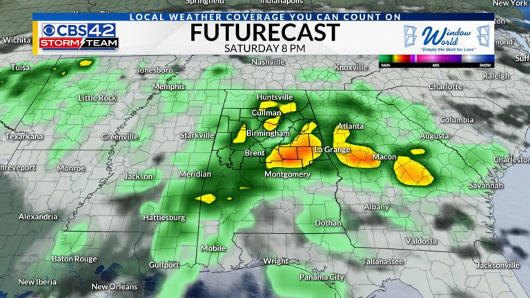 Cool & Sunny Thursday; Weekend Cold Front Brings Rain