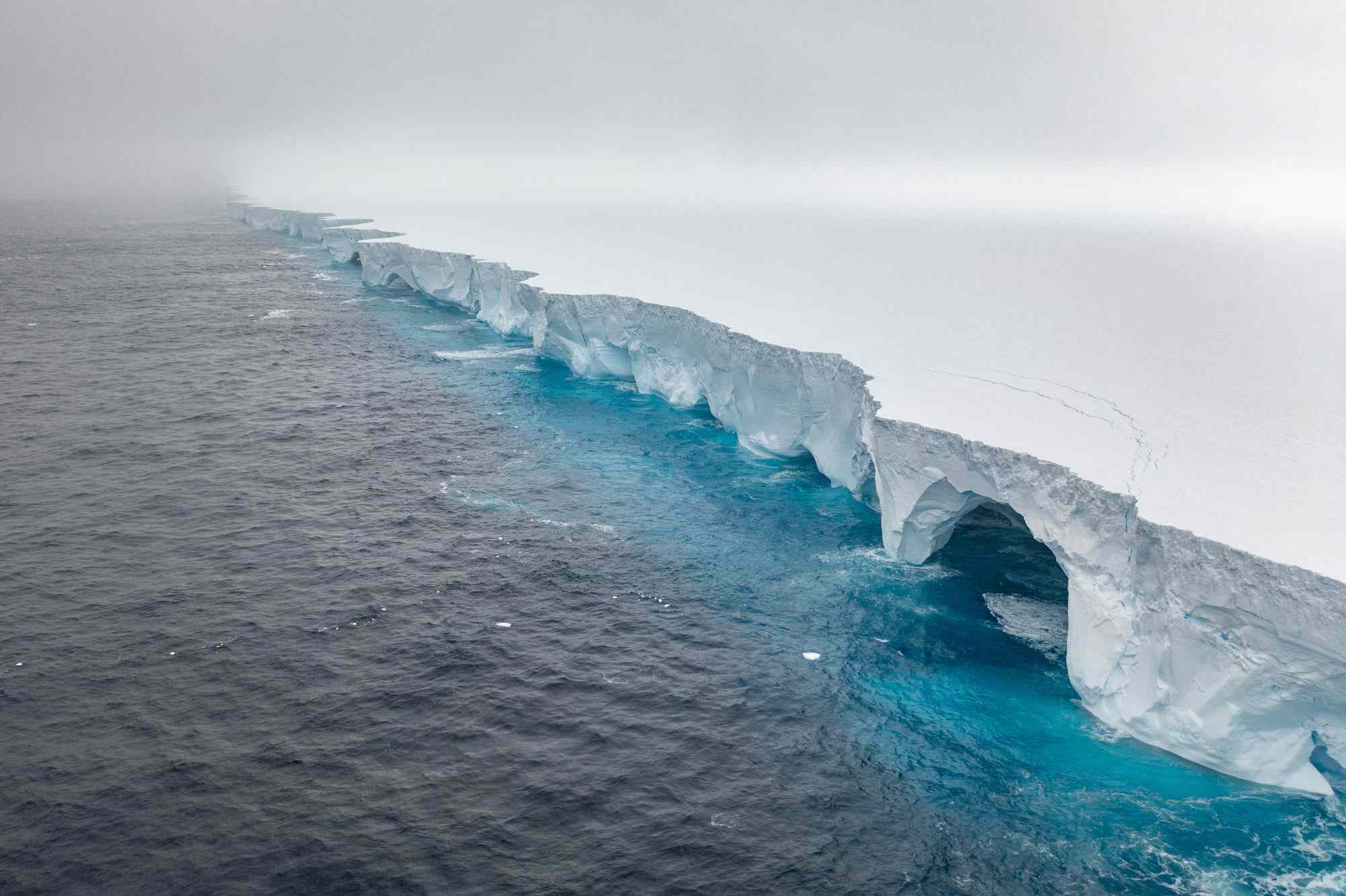 World's Largest Iceberg, Weighing Nearly 1 Trillion Tons, Runs Aground