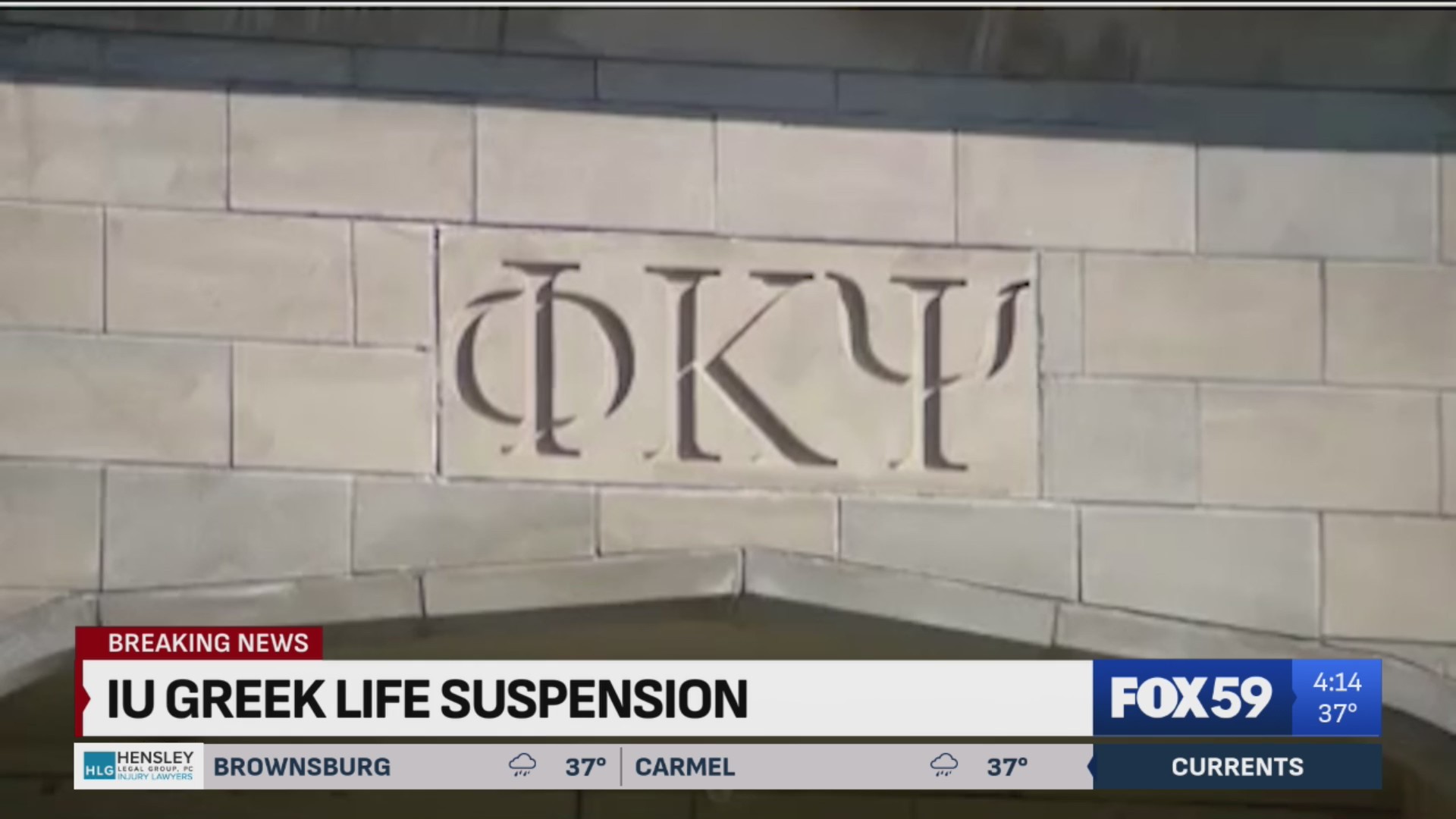 BREAKING IU Greek Life events suspended