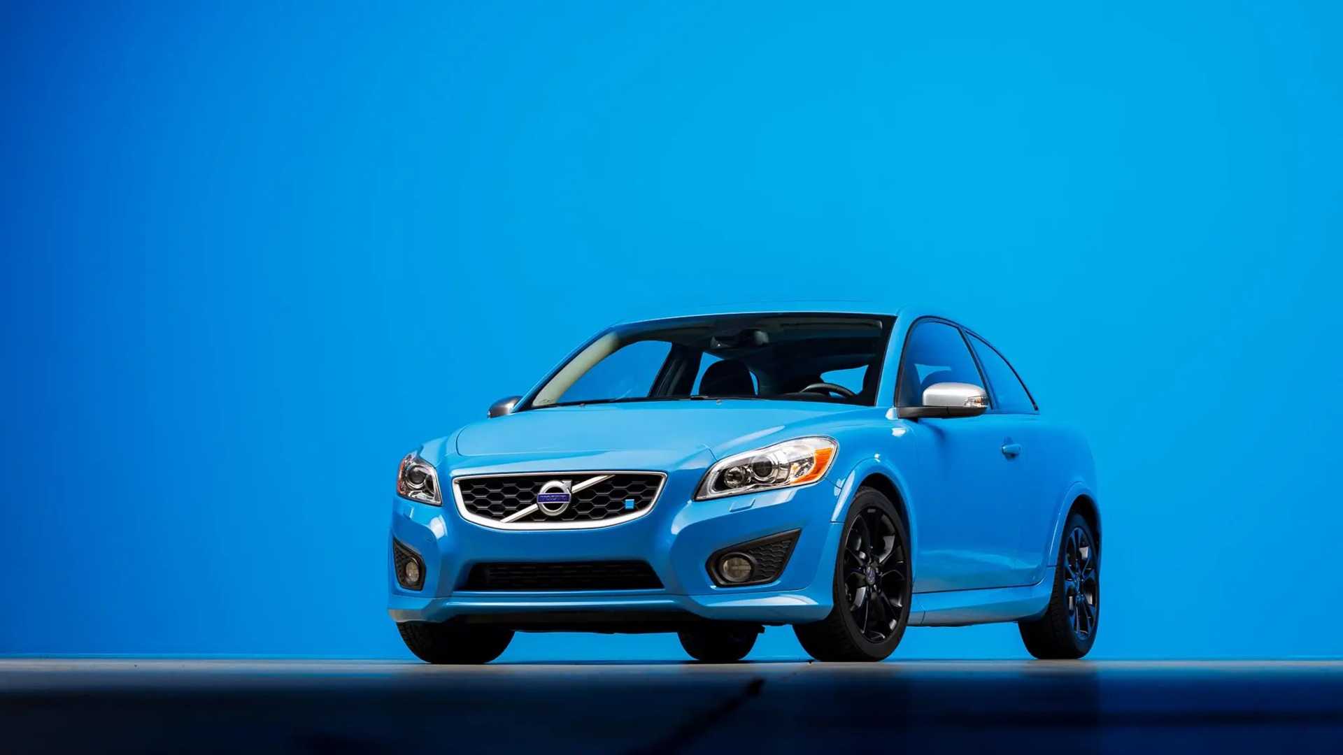 2012 Volvo C30 T5 Polestar Limited Edition Blue Front Angled View