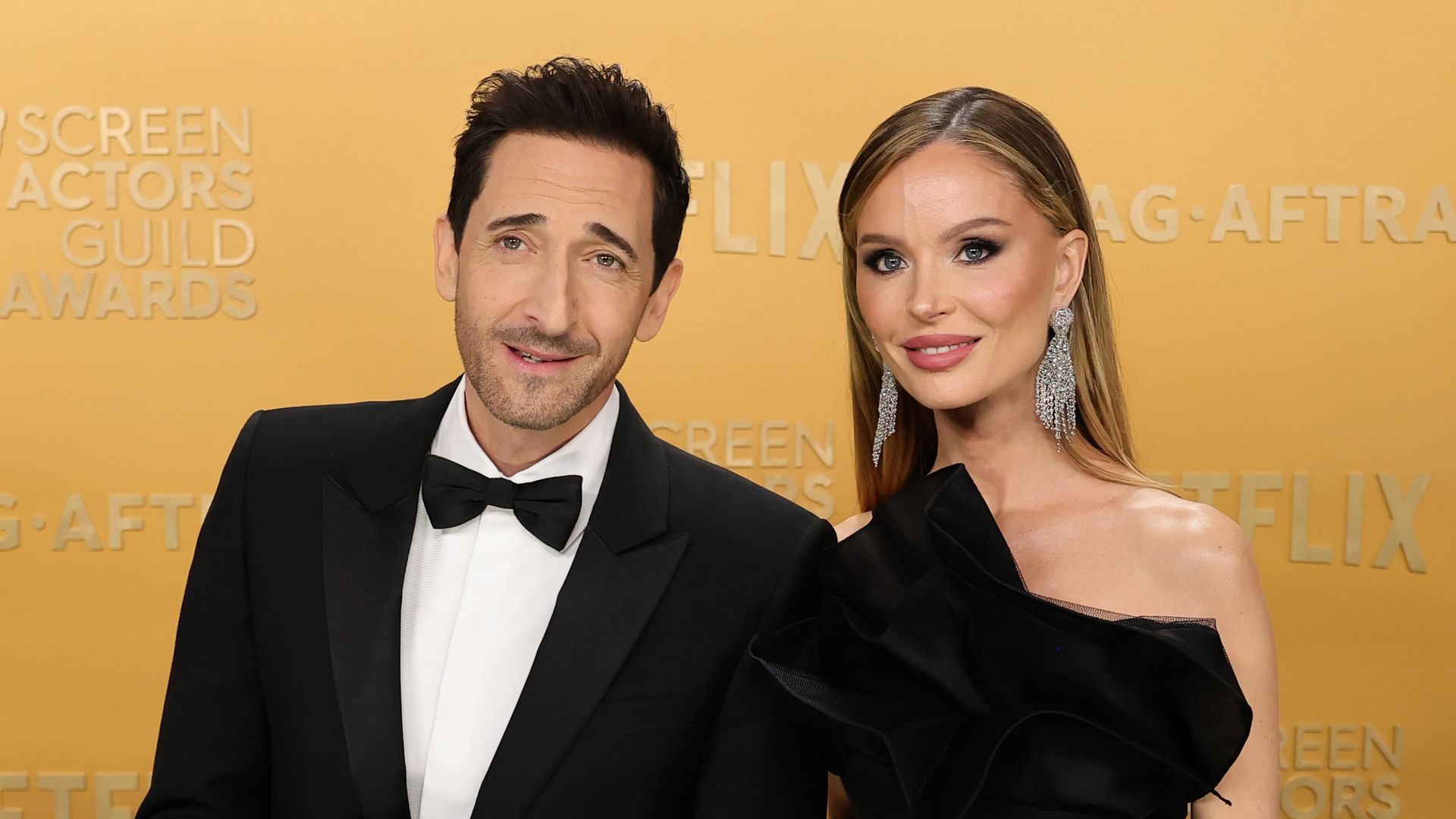 Adrien Brody's girlfriend Chapman shares a statement on his