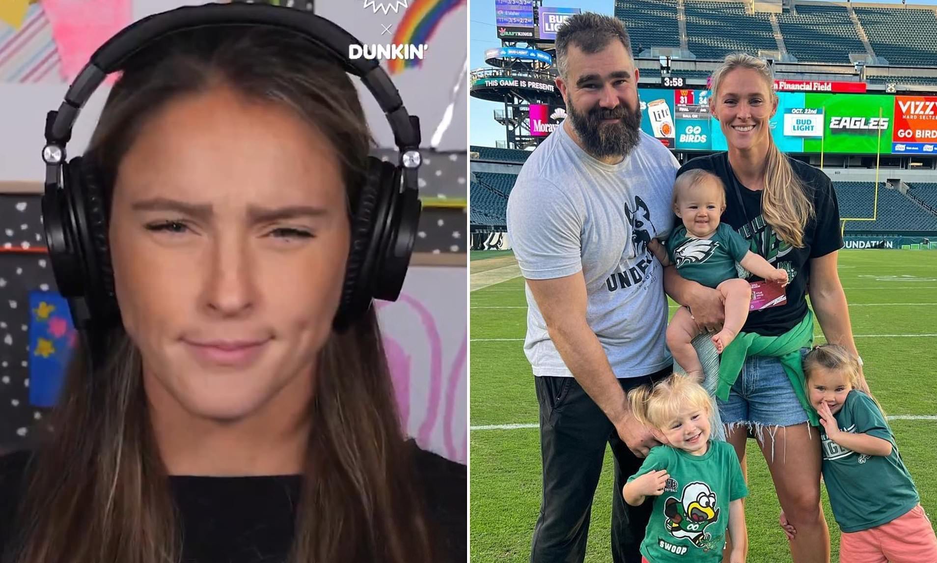 Kylie Kelce reveals Jason's 'ridiculous' advice for firsttime fathers(01)