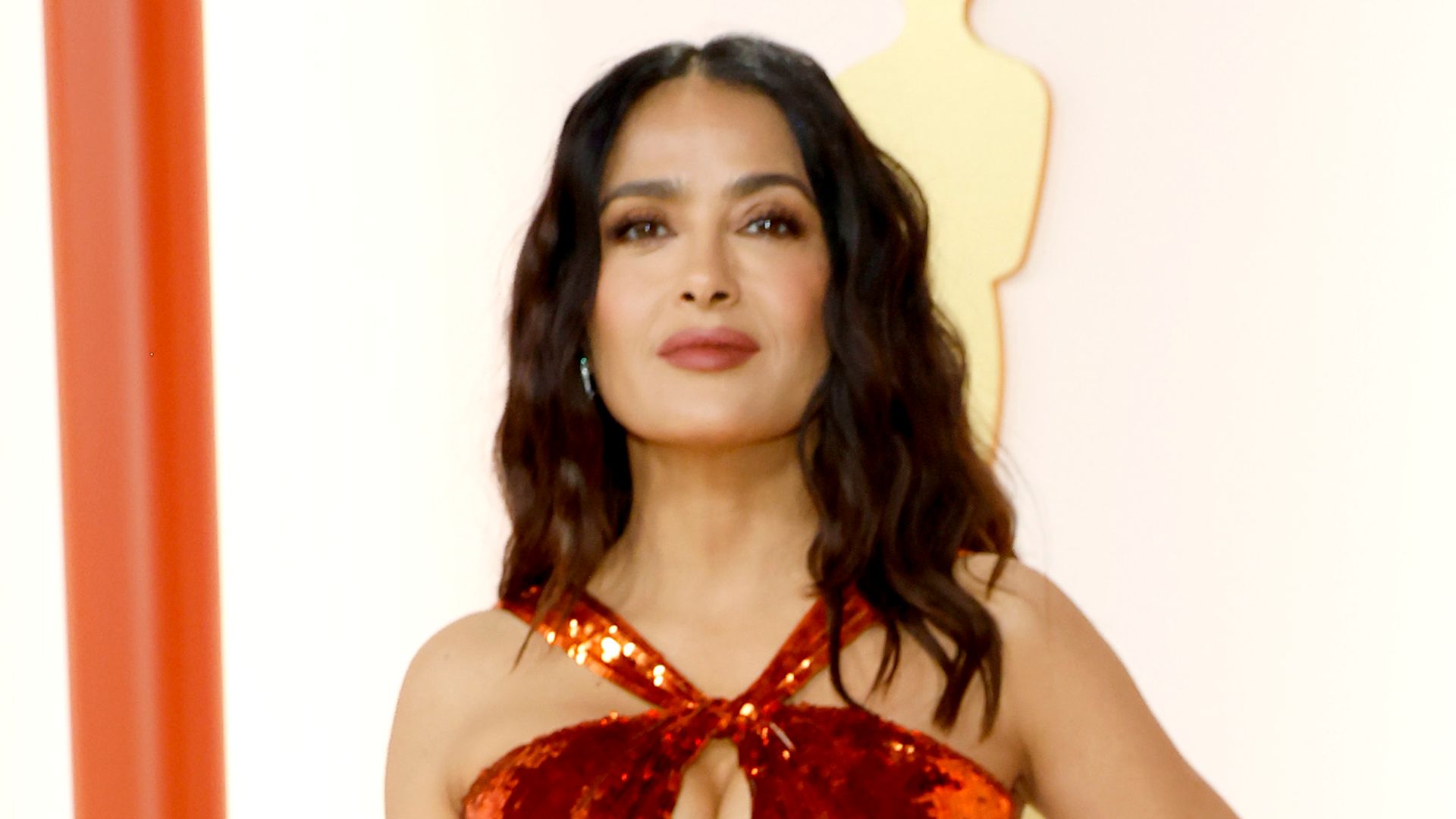 Salma Hayek just wore her most daring look to date and it’s all about